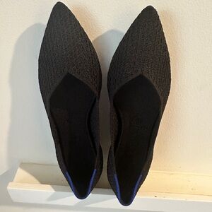 Rothy’s Black The Point Flats